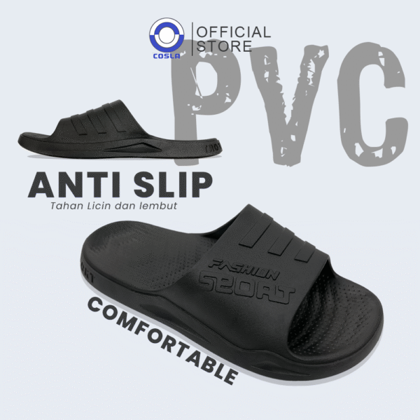 Sandal Slip On Sport Pria & Wanita  – Trendy,  Anti Licin, Anti Selip, Nyaman, Cocok untuk Indoor Outdoor (Copy) (Copy) (salin) (Copy)